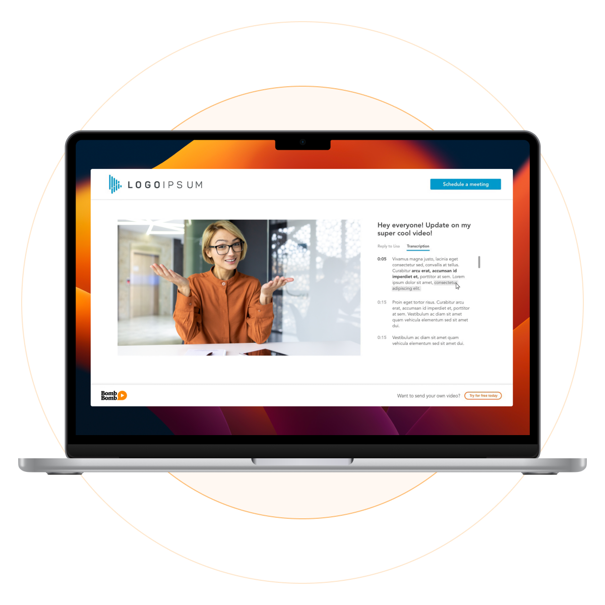 Video Transcripts Video Player